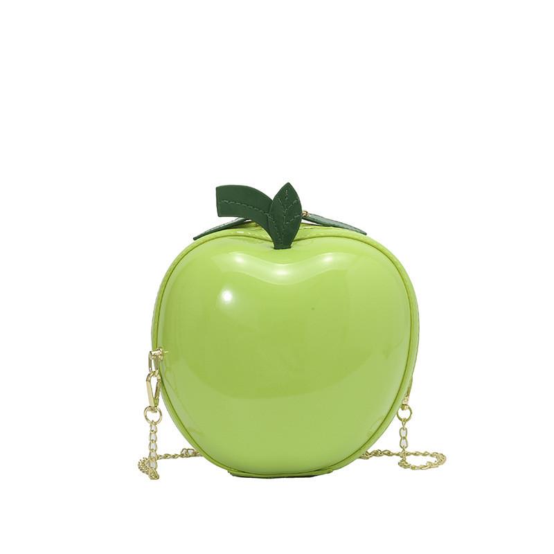 Fruit Mini Coin Purse With Zipper Closure For Daily Casual Wear