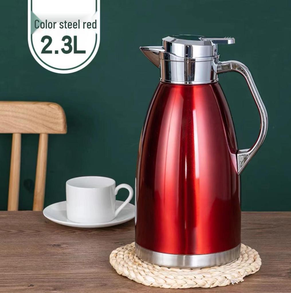 316 Stainless Steel Insulated Teapot with Large Capacity for Hot Water or Coffee