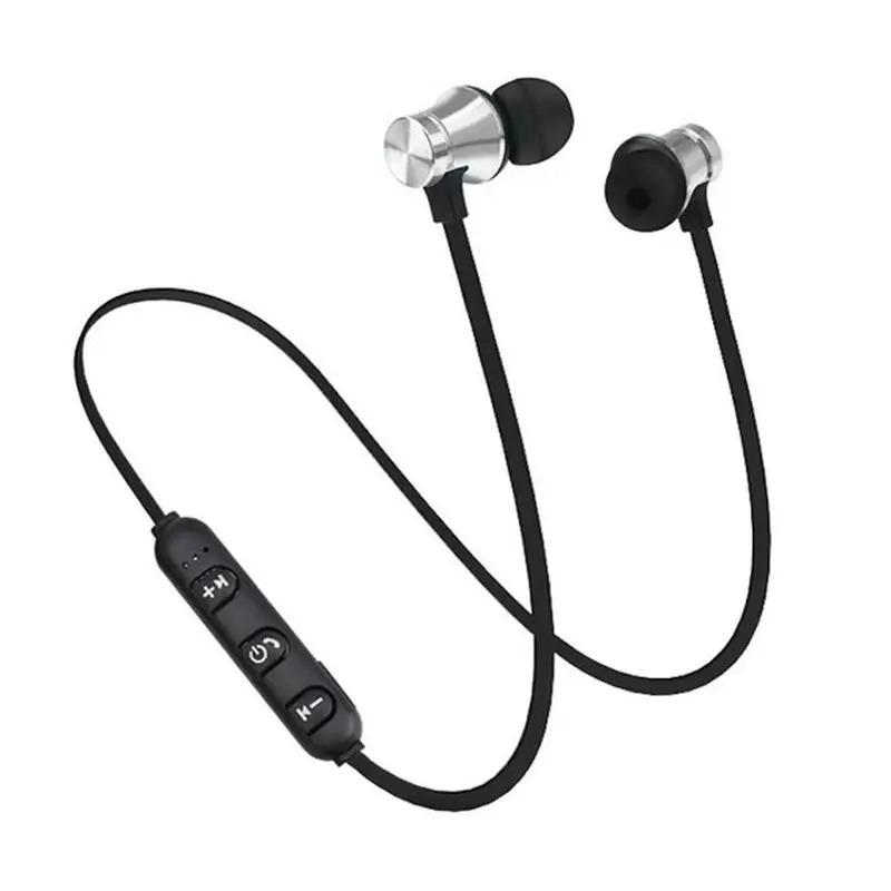 XT11 sports magnetic Bluetooth earphone in ear wireless neckband headphones stereo music headset with mic for samrtphones