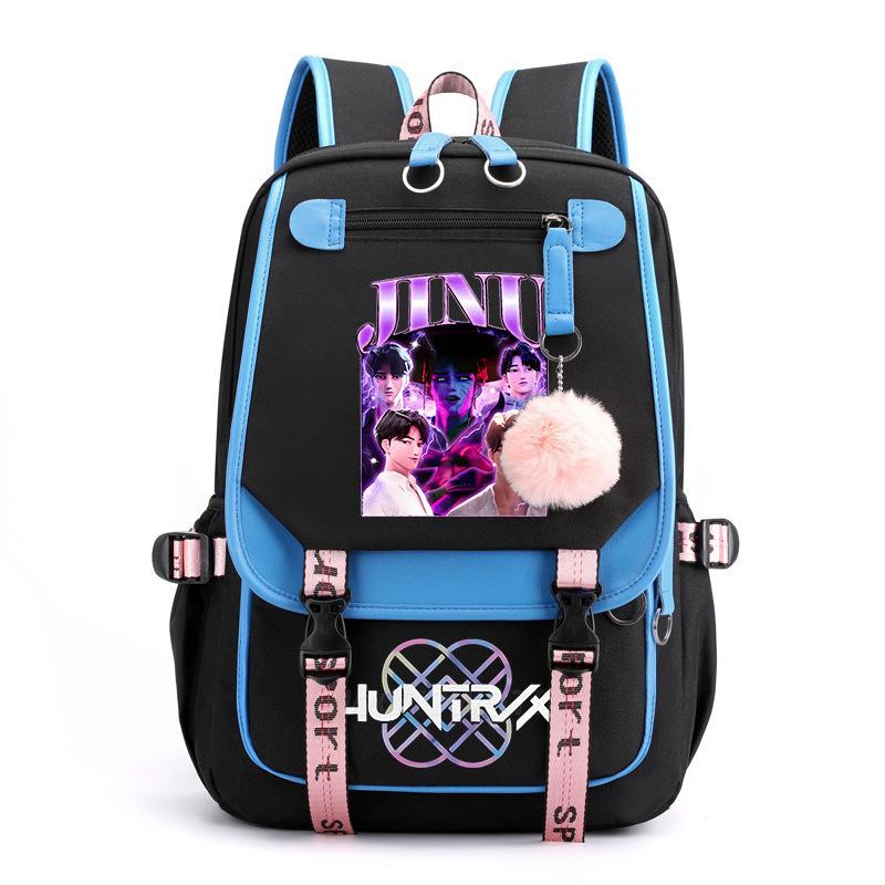 Witch Hunter Animation Cartoon Printed School Bag Large Capacity Junior High School Student Backpack