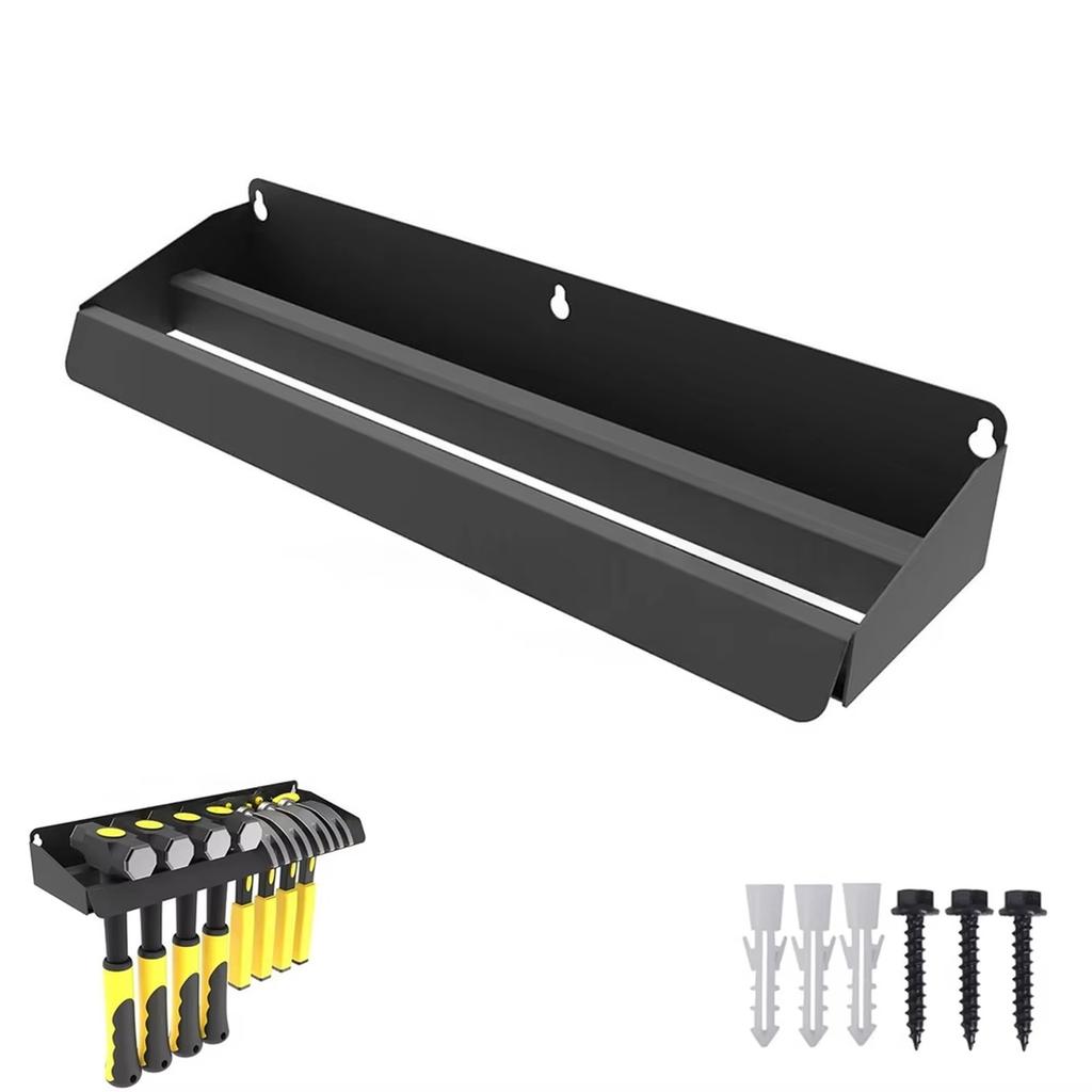 Hammer Tool Storage Rack , Wall,Mounted Organizer for Workshop & Garage Wrenches, Pliers, Tape Measures