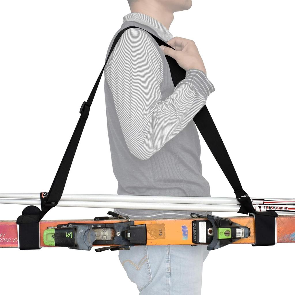 Ski Carrier Strap Durable Men Women Shoulder Carrier Lash Snowboard Shoulder Strap for Snowboard Winter Outdoor Ski Accessories