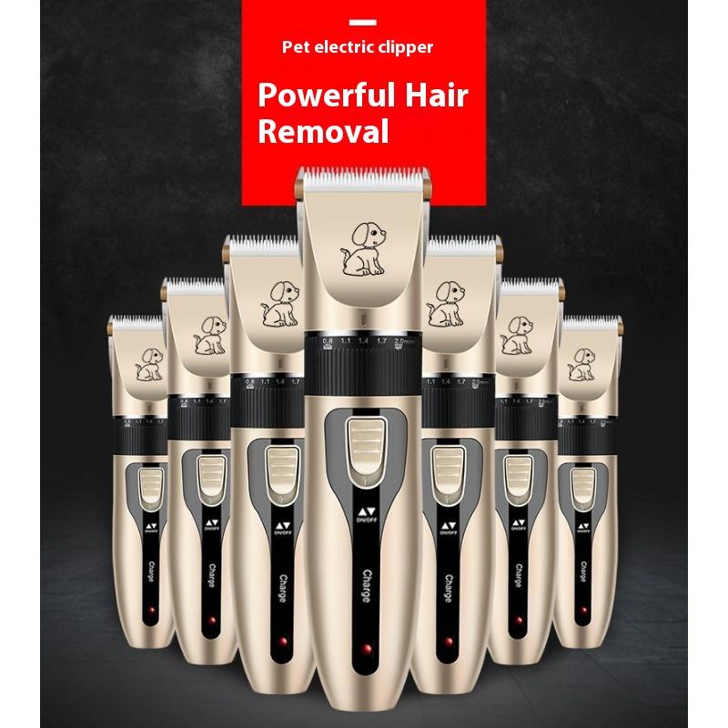 Pet Electric Push Scissors Dog Cat Pedicure Shaving Cleaning Beauty Tool Nail Set Pet Pedicure