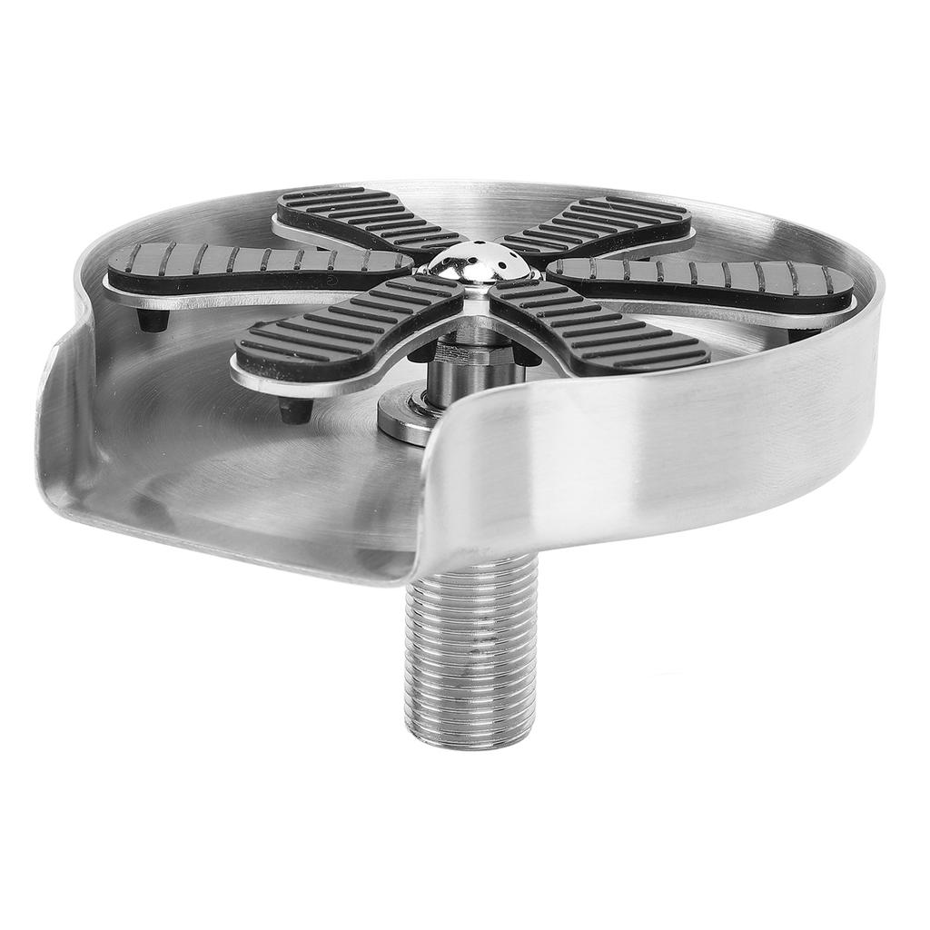 Zlewozmywak Spryskiwacz do Szkła Wysokociśnieniowy Automatyczne Czyszczenie Odłączany Kran Ze Stali Nierdzewnej Myjka do Kubków dla