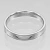TIFFANY&Co. Milgrain To Gathered Ring 0.2" Band Pt950Platinum #9.9(US Size) 7.5g Mens Used