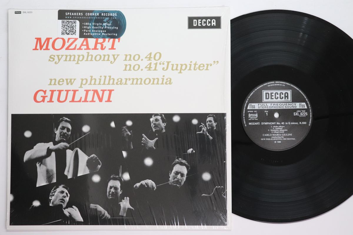 

LP Record CARLO MARIA GIULINI NEW PHILHARMON Symphony No. 40 No. 41 Jupiter SXL62250096225 DECCA 1998 Germany Classical Used