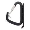 Sankyo Corporation DBLTACT Lightweight Aluminum Tool Curved Gate with Matte Black Hook, Claw, Single, DT-ABS-B