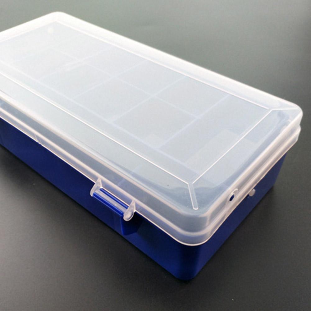 Przenośne Pudełko na Sprzęt Wędkarski 11 Przegródek Dwupoziomowy Pojemnik do Przechowywania Akcesoria Karpiowe Haczyk na Przynęty Pudełko na Narzędzia na Miękkie Przynęty