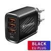 Multi-Port 3USB + PD Fast Charger Adapter A+C 3A for Mobile - EU/US/UK