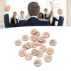 22 Stück Miniatur-Fluch-Affirmationsscheiben Lustige Einzigartige Miniatur-Süße Affirmation Holzdekoration für Familie Freunde Kollegen