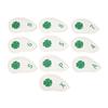 10 PCS     Head Covers Four Leaf   Pattern PU Waterproof Delicate   Iron Covers Set for Most  s