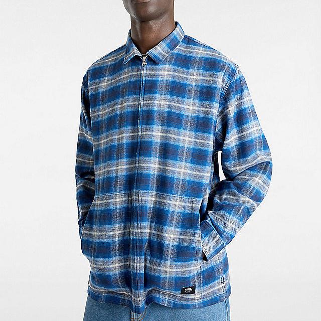 New Vans MONTWOOD MONTWOOD Shirt Men's Blue VN000HNNY8S