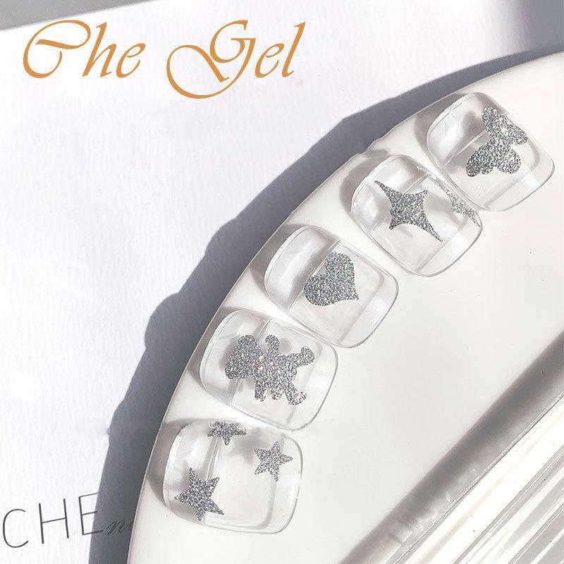 Nail Art Diamond Glitter Stickers New Love Stars Shining Star Butterfly Adhesive Stickers