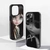 Dark Cute Girl Doll Art For IPhone 17 16 15 14 13 12 11 Pro Max Plus Pro Corrugated Shockproof Matte Phone Cover