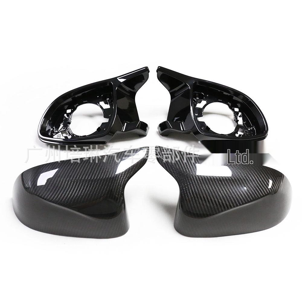 BMW X3/X4/X5/X6 M Dry Carbon Fiber Rearview Mirror Cover.