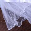 Mesh Bride Crown Hairpin Women Wedding Veil Headbands LED Light Bride Veil Korean Bride Headwear