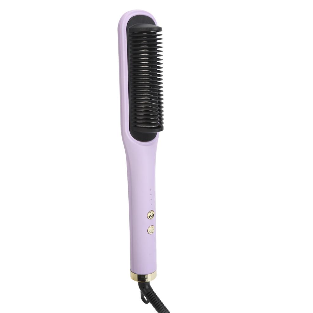 Hair Straightener Curler Negative Ion Hair Iron Dual Purpose PTC Heating Electric Styling Comb