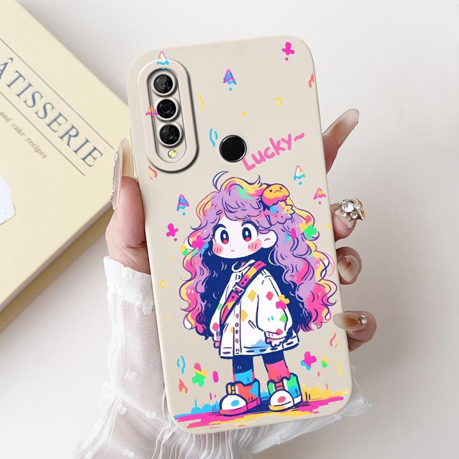 For Huawei P30 Lite Case MAR-LX1A MAR-LX2 Cover Cute Panda Rabbit Soft Silicone Phone Case For Huawei P30Lite Nova 4e Fundas New