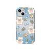 Flower Bear Applies To iPhone17Pormax Mobile Phone Case 16Pro Apple 12 All-inclusive 14/13 Protective Case 15
