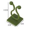 10PCS Wall Plant Clips for Climbing Plants Plastic Self Adhesive Green Vine Plant Support Clips for