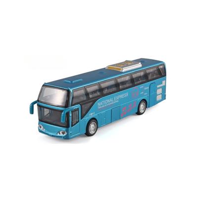 1/32 Children's Bus Alloy Model with Sound & Light Features - Fun & Interactive - Ideal for Playtime, Learning, or Decorating