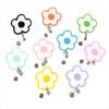 Name Tag Retractable Badge Holder Flower ID Card Holder Nurse Badge Reel  Office School Supplies