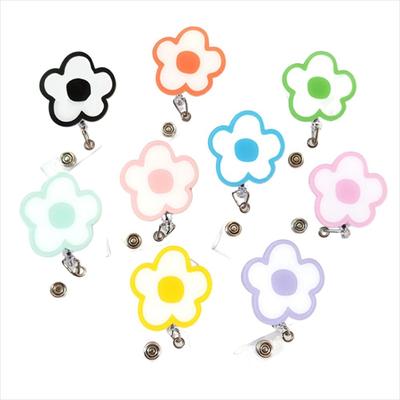 Name Tag Retractable Badge Holder Chest Card ID Card Holder Office School Supplies
