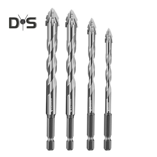 Firkantet tagget eksentrisk borbitssett Høy hardhet Rustsikker Enkel installasjon Multifunksjonelt skjevt hode borbitssett