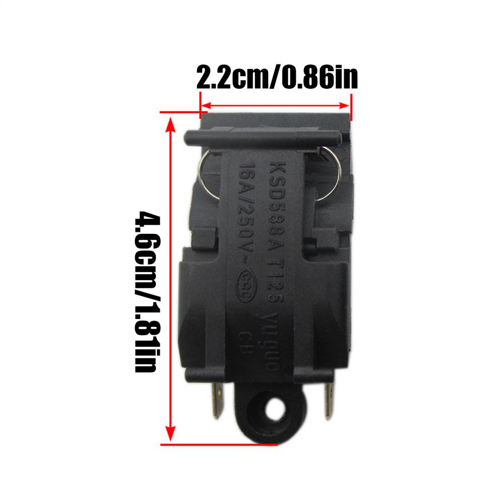 Steam Electric Kettle Button Thermostat Button Replacement Part with Safety Protection Accessories Electric Kettle Steam Button