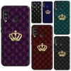 Quilted Texture Sofa Pattern Crown For Huawei Nova 11i 12i 10 9 SE 5T 12s Y91 Y90 Y60 Y70 Y72 Y61 P20 P30 P40 Lite P60 Pro Case