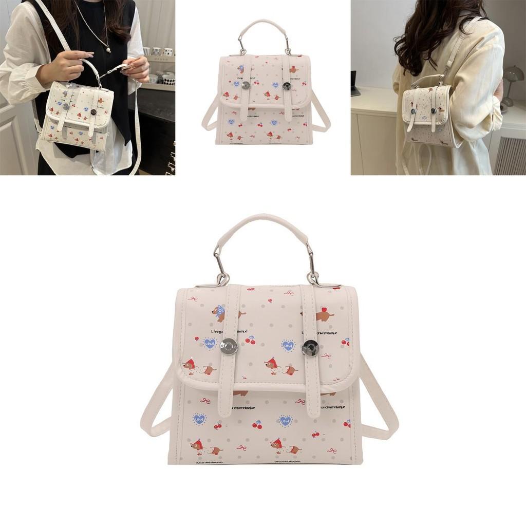 Dachshund Pattern Backpack For Women With Durable Wearresistant Material For Travel And Casual Use