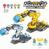 3IN1 Assembled Hydraulic Robot Mechanical Arm Toys for Boys DIY Science Experiment Engineering Toy Set Children Christmas Gifts