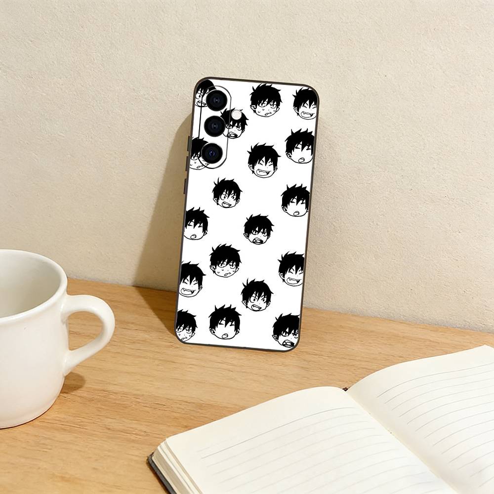 O-Okumura R-Rin Phone Case For Samsung Galaxy A73,A72,A71,A70,A53,A52,A51,Others Soft Black Cover