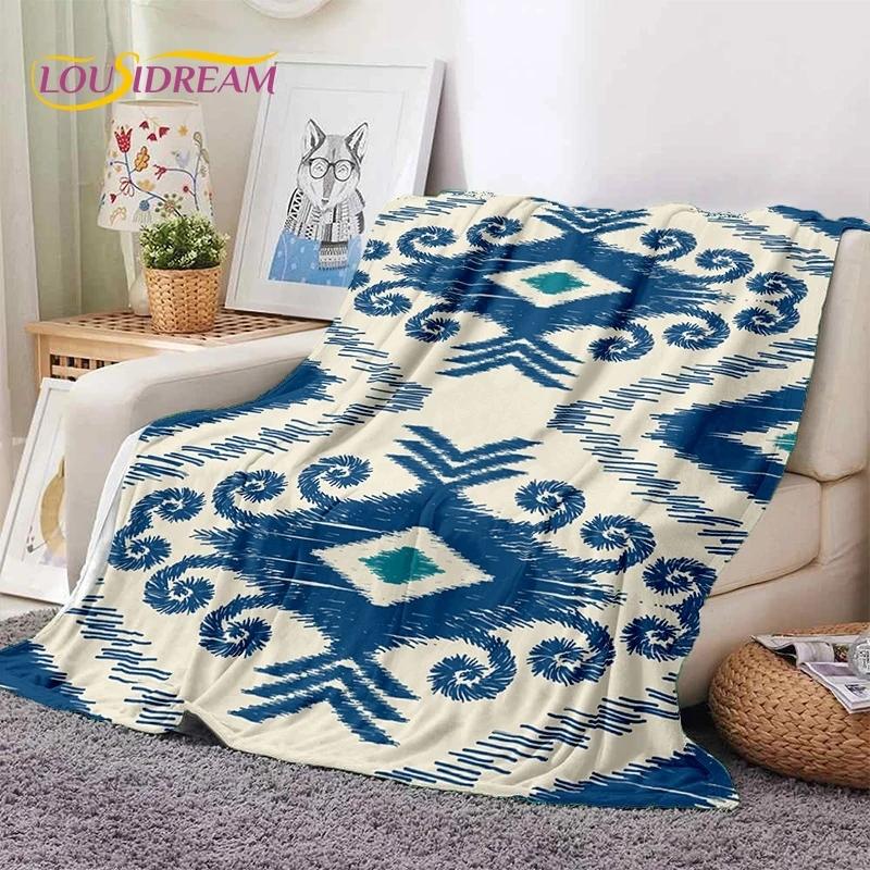 3D Neueste Nordisch Türkisch Böhmisch Keltisch Weiche Flanelldecken, Überwurfdecke Bequeme Decke für Picknick Betten Sofa Zuhause Schlafzimmer