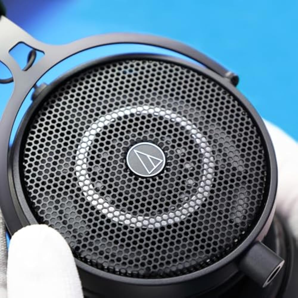 Audio-Technica ATH-R50x Open Monitor Headphones Wired [DTM Mix Mastering Music Listening Detachab...