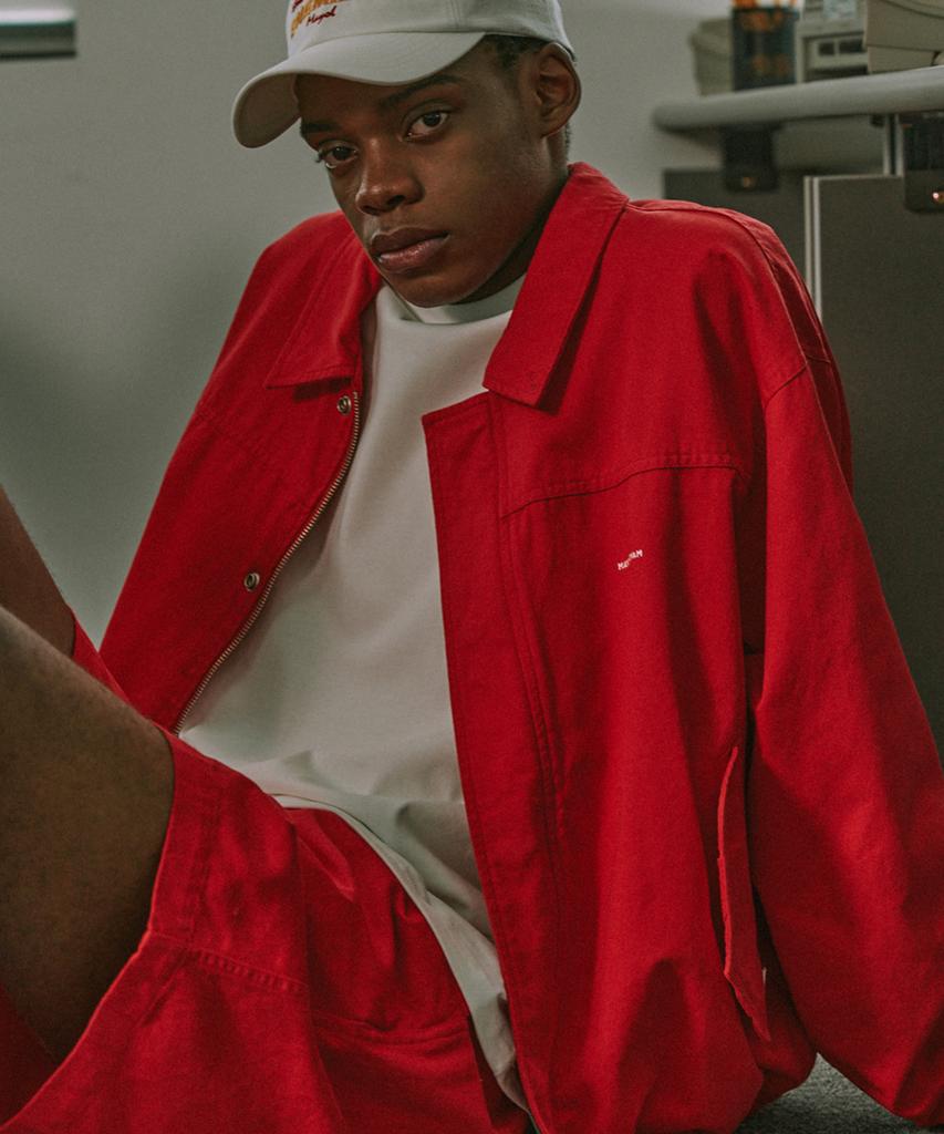 MAYOL Bio Twill Shorts_Red