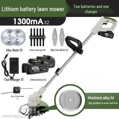 Laipusen Cordless Handheld Garden Trimmer & Lawn Mower CN Plug (adapter Included)