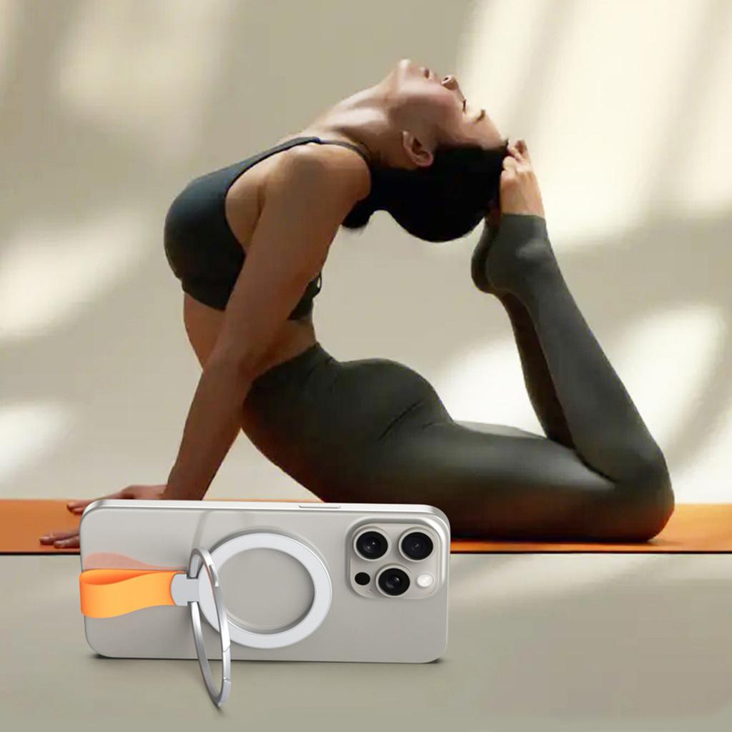 Magnetic Phone Holder 360 Degrees Rotation Stand For iPhone 16 15 14 13 Pro Max Apple MagSafe Phone Magnetic Finger Ring Holder