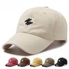 Minimalist W Embroidered Baseball Cap, Soft Washed Cotton Adjustable Curved Brim Sun Hat for Men Women