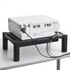 Sanwa Direct Druckerständer, Schreibtisch mit Schublade, Schwarz, 100-PS002