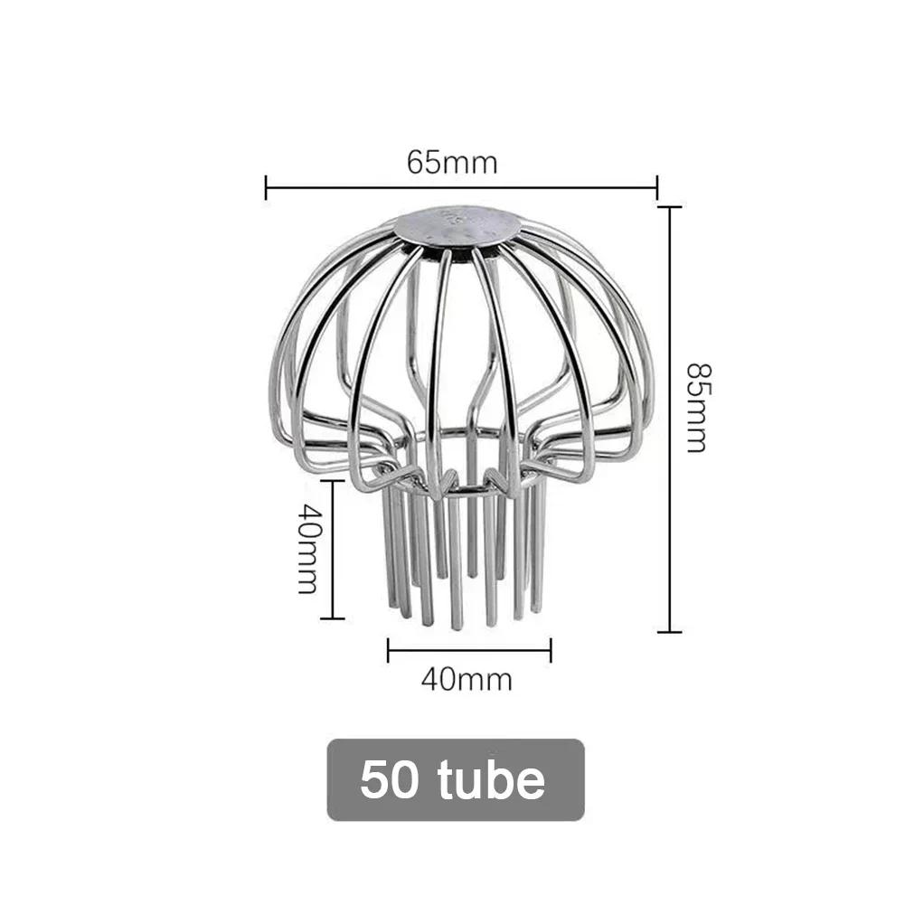 Rain Gutters Roof Guard Filters Drainage Pipe Filter Mesh Strainer Stops Blockage Leaf Drains Debris Floor Drain Net Cover