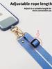 Universal Adjustable Crossbody Phone Lanyard Strap Neckband Mobile Phone Rope Neck Straps Cell Phone Case Anti-lost Lanyards