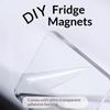 5 Set Handmade Magnetic Refrigerator Sticker Material Package Creative Diy Acrylic Fridge Magnets Souvenir Gift