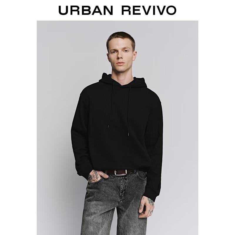 

UR 2025 Autumn Men s Letter Pattern Hooded Sweatshirt S