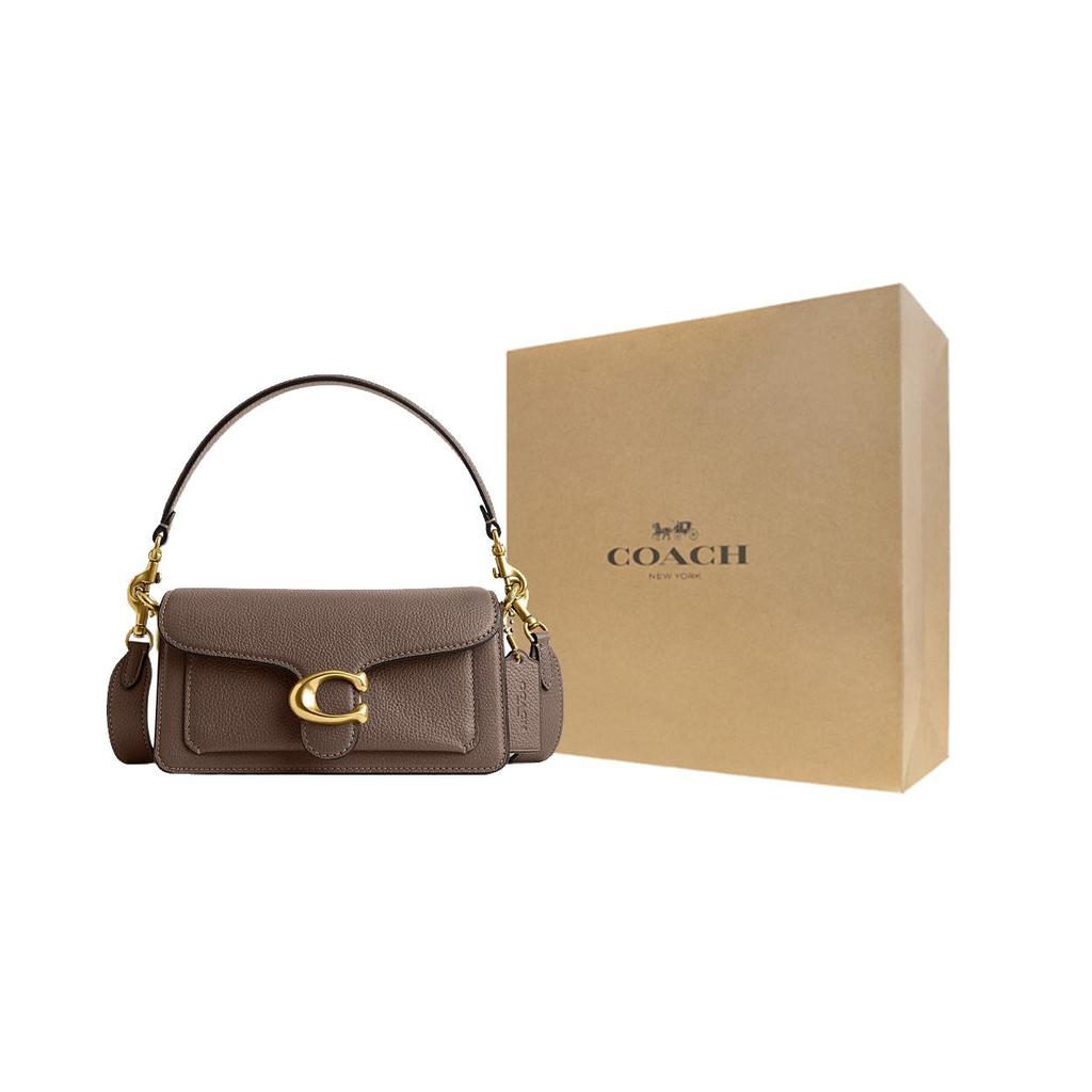 COACH Tabby Leather Handbag, Shoulder Bag, Crossbody Bag Small Women's Brown CM546-B4CBD