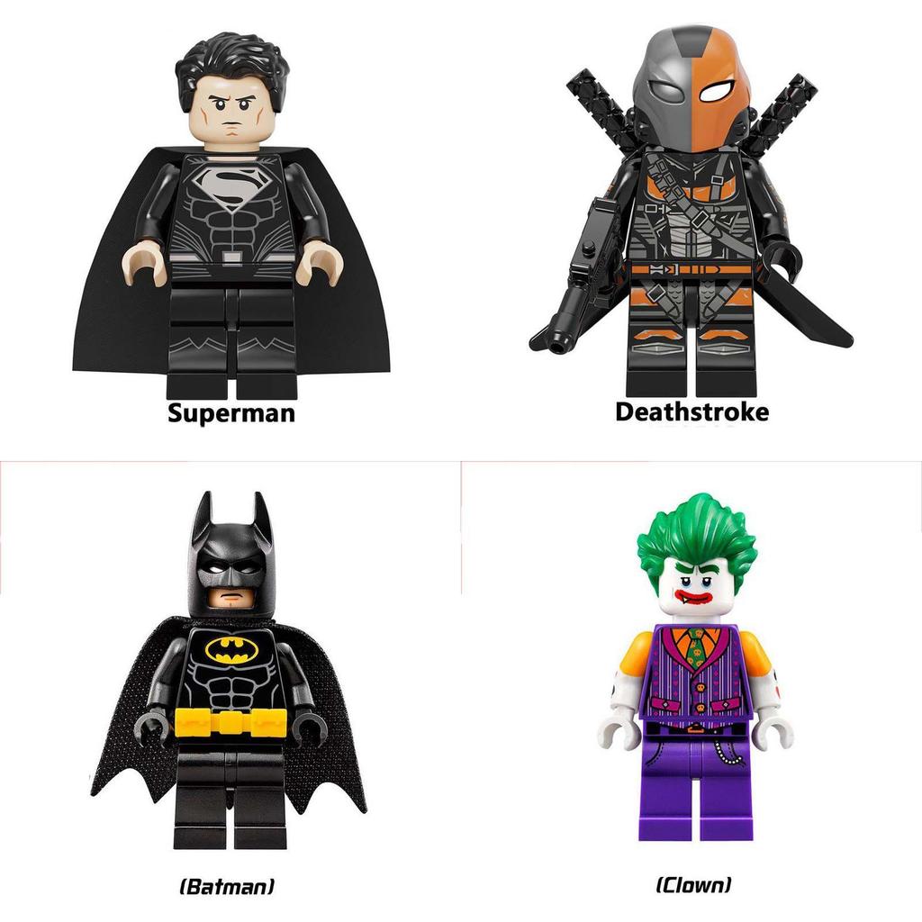 Batman Joker Building Blocks Minifigure Action Figure Educational Toy For Creative Play