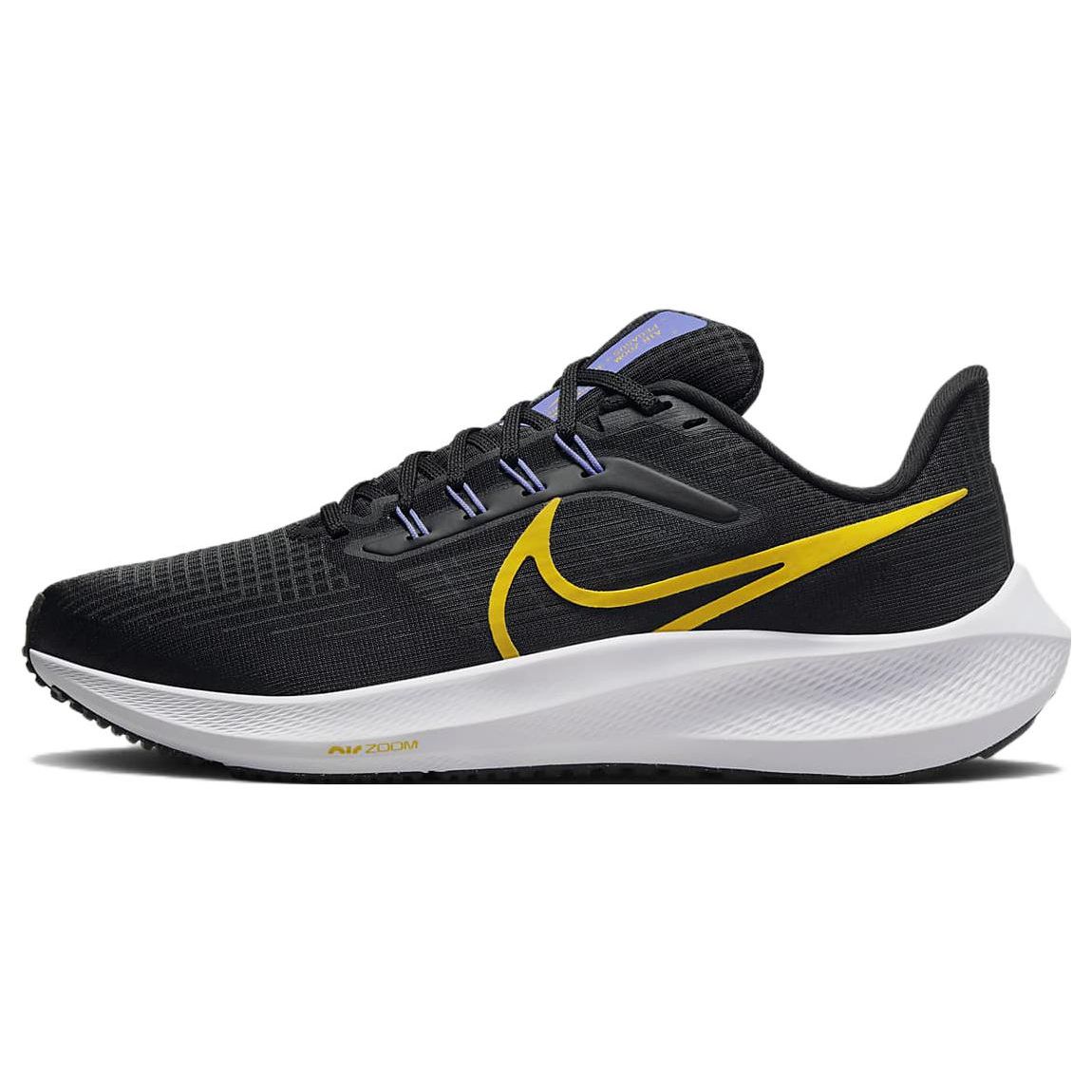 

Женские кроссовки Nike Air Zoom Pegasus 39 Black Yellow Ochre Off-Noir Light-Thistle DH4072-004