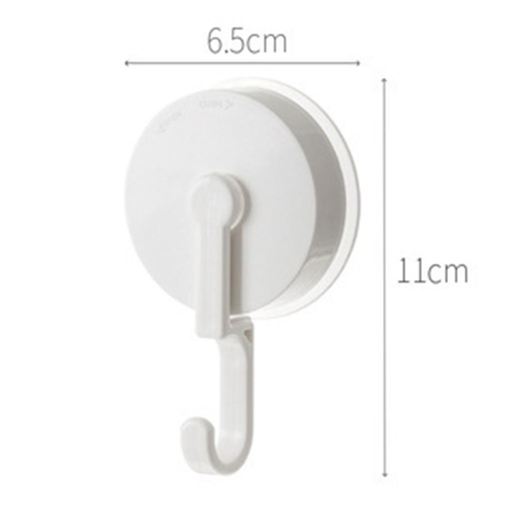 Vacuum Suction Cup Hooks Durable Reusable Towel Hook for Home Bedroom Closet