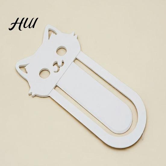 Segnalibro Gatto Novità Segnalibro Stampato 3D, Clip per Libro a Morsetto Stabile, Non Facile a Scivolare Via Non Graffia Segnalibro Pratico per Accessorio
