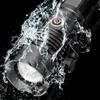 Strong Light Flashlight Telescopic Zoom Aluminum Alloy Flashlight TYPE-C Fast Charging Far Spot Outdoor Searchlight